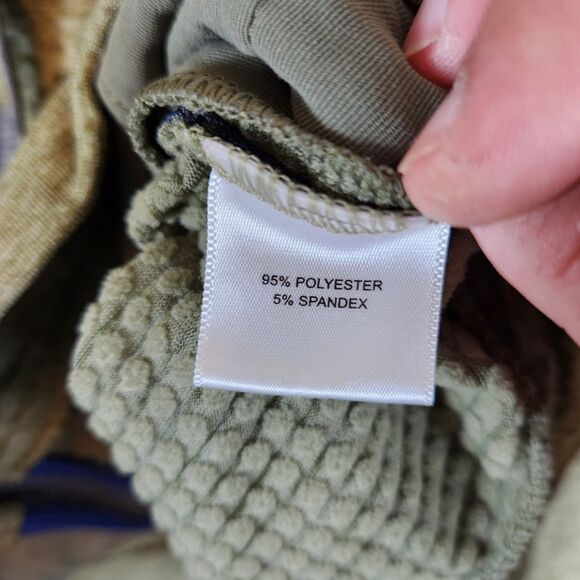 Peter Millar Apollo French Terry Hoodie Women L Green Golf Full Zip Pockets‎ - Picture 7 of 11